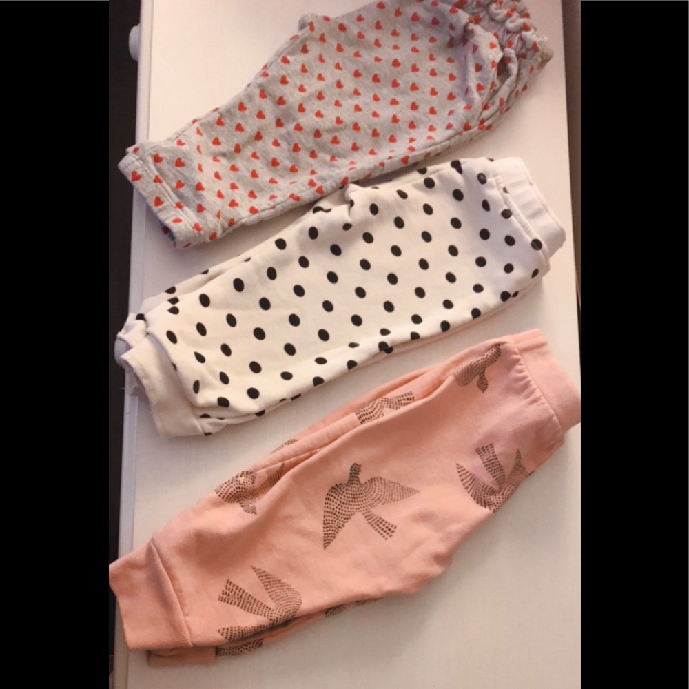 Three cute toddler pants